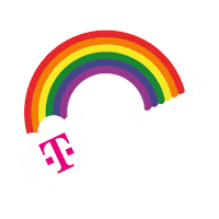 Rainbow Love Sticker by Magenta