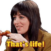 Dakota Johnson Hot Ones Sticker by First We Feast
