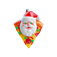 Happy Santa Claus Sticker by Anne Horel