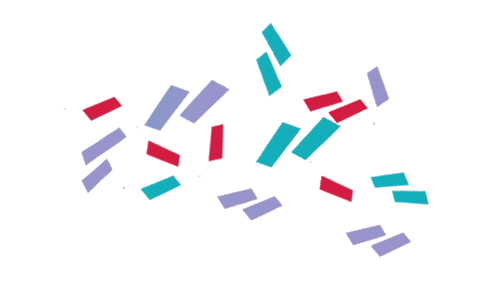 Confetti Celebrate Sticker by @WPA_NYC