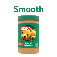 kraftpeanutbutter_ca bears sandwich jam smooth Sticker