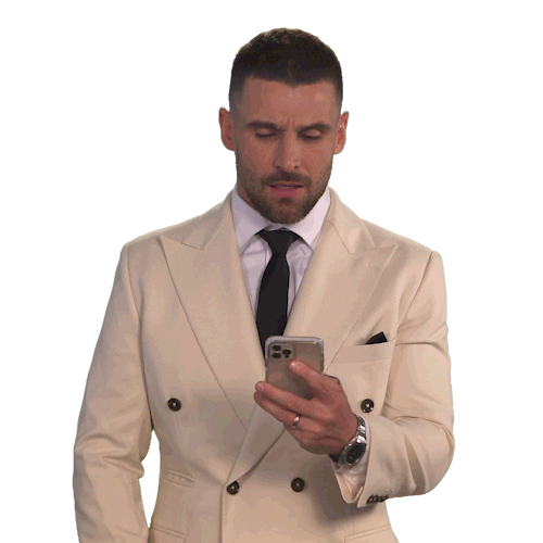 Phone Reaction Sticker by Married At First Sight