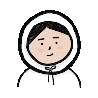 monobstudio happy girl hello hi Sticker