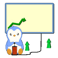 Pump It Crypto Sticker by Pudgy Penguins