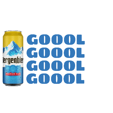 Bergenbier football sport friends beer Sticker