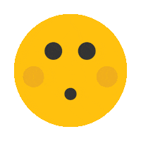 Surprise Smile Sticker by Digital Pratik