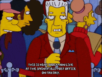 Season 9 Waiting GIF by The Simpsons