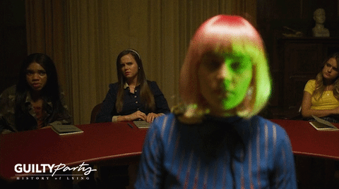 tea gossip GIF by GuiltyParty