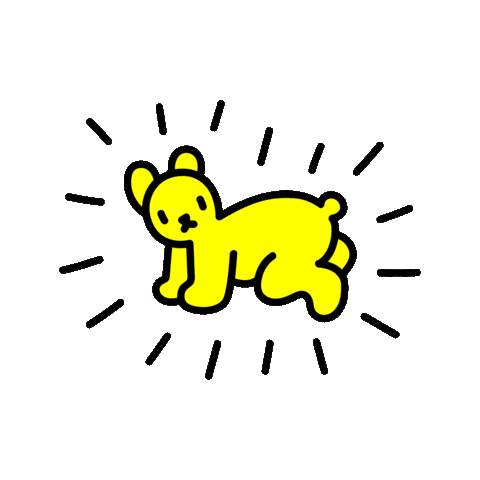 Osito Bebe Haring Sticker