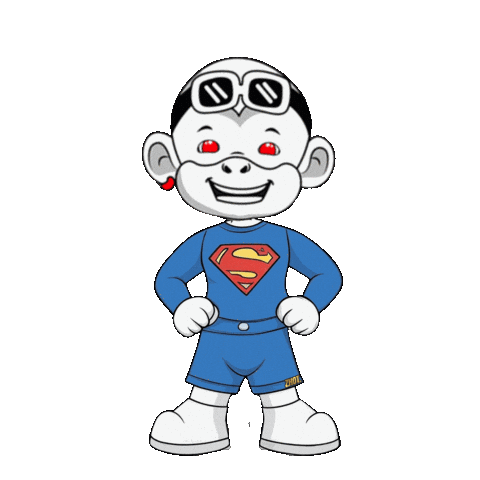 Dc Comics Superman Sticker by Zhot