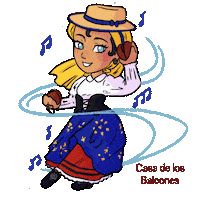 Islas Canarias Dance Sticker by La Casa de Los Balcones