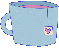 Tea Time Coffee Sticker