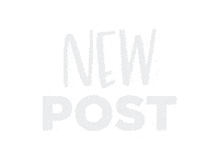 Pink And Black New Post Sticker