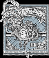 LizaSew_Clothing rooster punkrock traditionaltattoo lizasew GIF