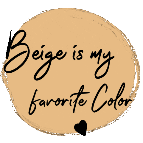 Beige Sticker