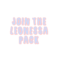 Join The Pack Sticker by LEONESSA Lingerie