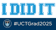 Uct Grad Sticker by University of Cape Town