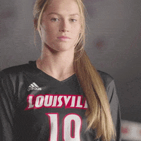 Point Volleyball GIF by Louisville Cardinals
