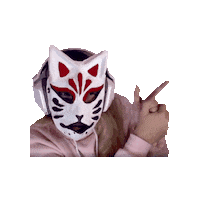 Kitsune Sticker