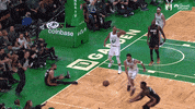 Looking Nba Playoffs GIF by NBC Sports Boston