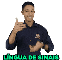 Interprete Lingua De Sinais Sticker by serlibras.oficial