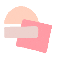 Burger Shapes Sticker by Lucie Fink