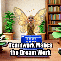 Teamwork Makes The Dream Work Technology GIF by BuddhaFlyJourney
