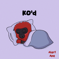 Monkey Sleeping GIF by VeeFriends