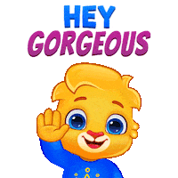 You Look Gorgeous Sticker by Lucas and Friends by RV AppStudios