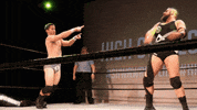 Cut throat slam GIF by SHWA Wrestling