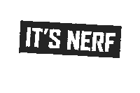 Nerf-Benelux nerf this is how we play nerf blaster Sticker