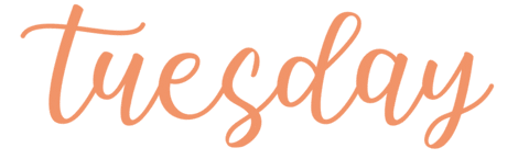 Tuesday Terça-Feira Sticker