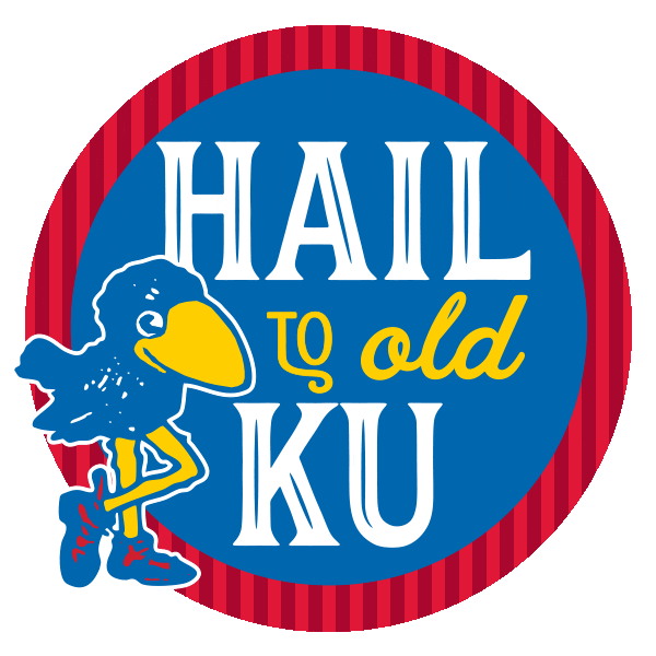 Kansas Jayhawks Sticker by kualumni
