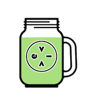 Pot Tipping Sticker by EviveSmoothie