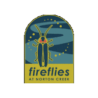 Smoky Mountains Firefly Sticker by Discover Life in America