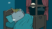 Tired Good Night GIF by Chubbiverse