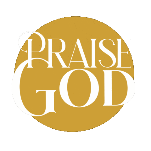 Praise God Sticker by jkokuae
