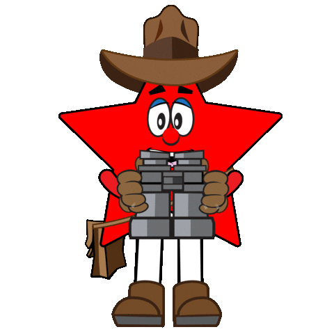 firstcommunity community first binoculars louie Sticker