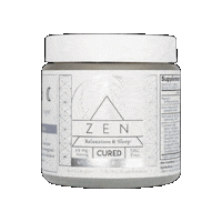 CuredNutrition sleep zen supplement adaptogens Sticker