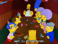 Season 3 Party GIF by The Simpsons