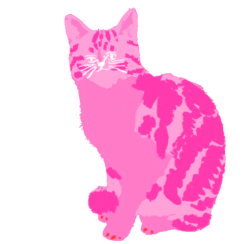 Cat Heart Sticker