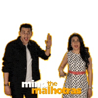 cyrussahukar minimathur Sticker by Mind The Malhotras
