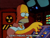 Nervous Season 3 GIF by The Simpsons