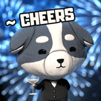 Excited New Year GIF by The Plooshies
