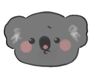 2sseeookk giphyupload koala poor 哭哭 Sticker