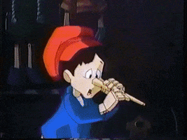 pinocchio and the emperor of the night 80s GIF