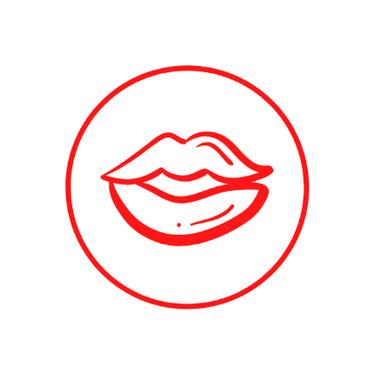 Kiss Me Art Sticker by IMMOR LABS