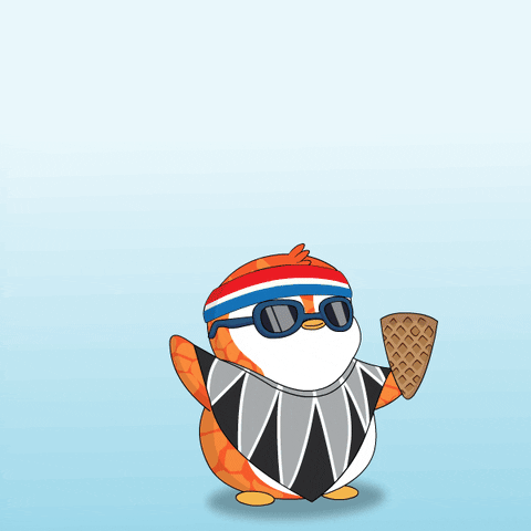 Ice Cream Summer GIF by Pudgy Penguins