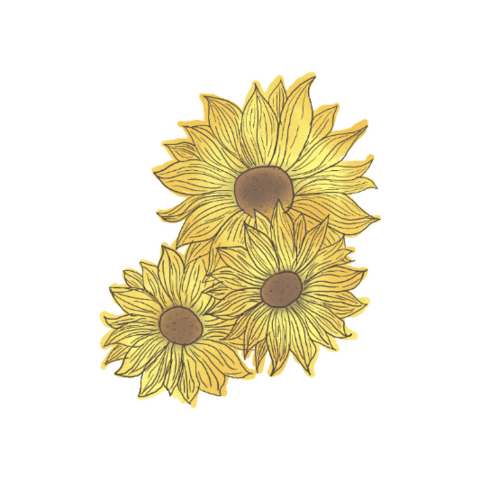 Flower Plant Sticker
