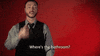 sign language wheres the bathroom GIF by Sign with Robert